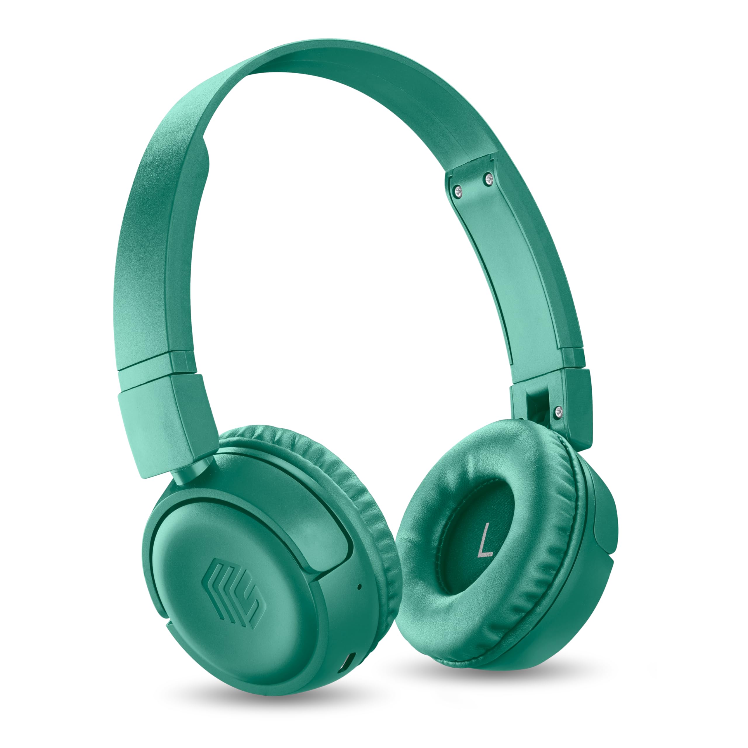 Music Sound - VIBED – Cuffia Bluetooth con Padiglioni Girevoli e Pieghevoli – Archetto imbottito per Massimo Comfort di Utilizzo – Play Time 35 Ore – Verde