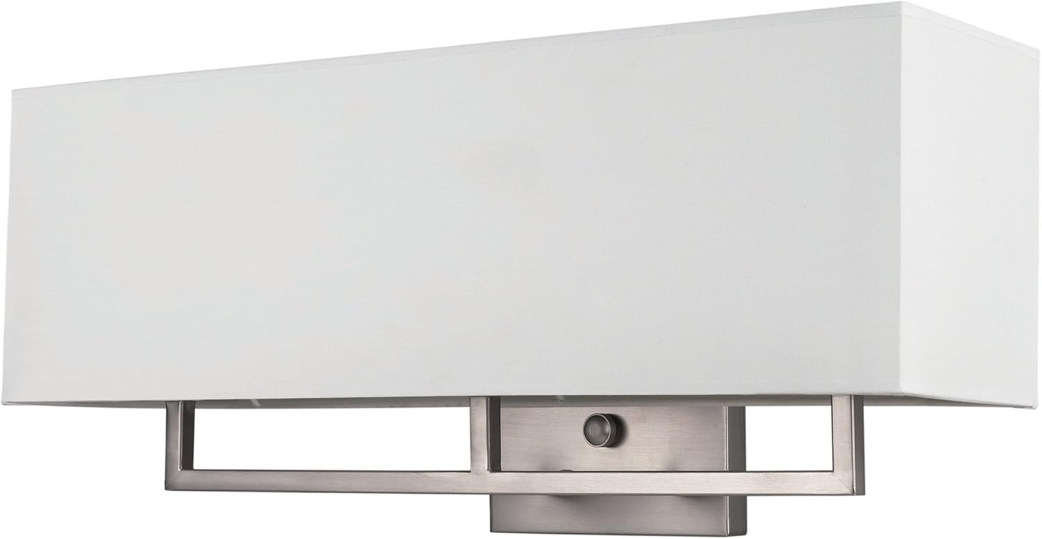 CANARM LTD. IVL368A03BPT Olson 3 Bulb Vanity Light, Brushed Pewter