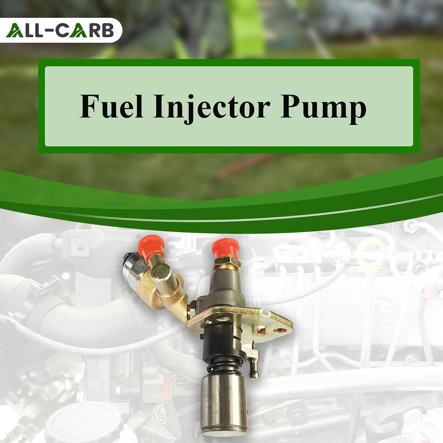 marddpair Diesel Fuel Injector Pump 186 186F with Solenoid Replacement for Yanmar L100 10HP Generator
