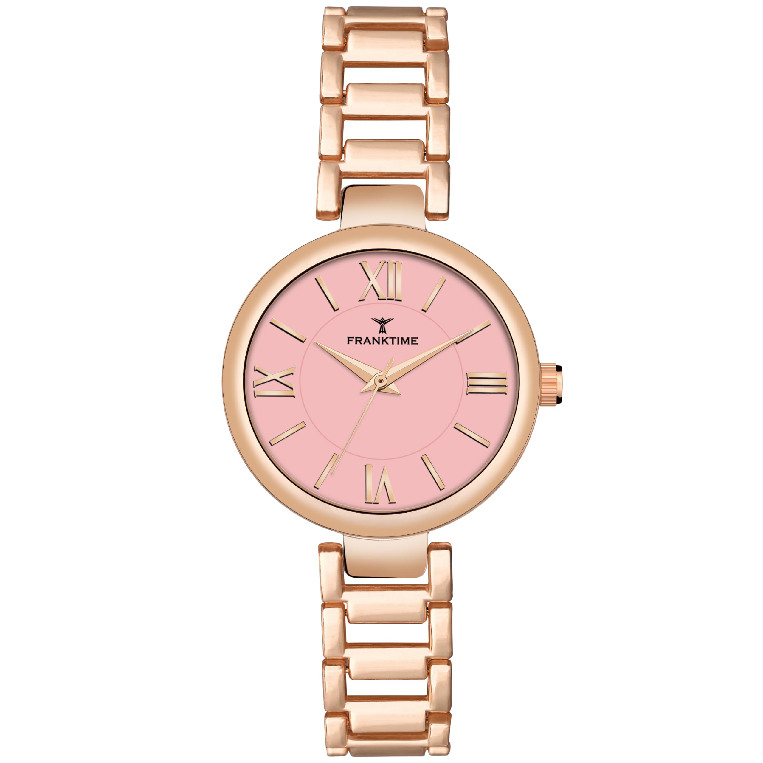 Franktime Allure Ladies Premium Elegance Series Analog Pink Watch for Women (B0D7SKCGTC) Amazon Price History, Amazon Price Tracker