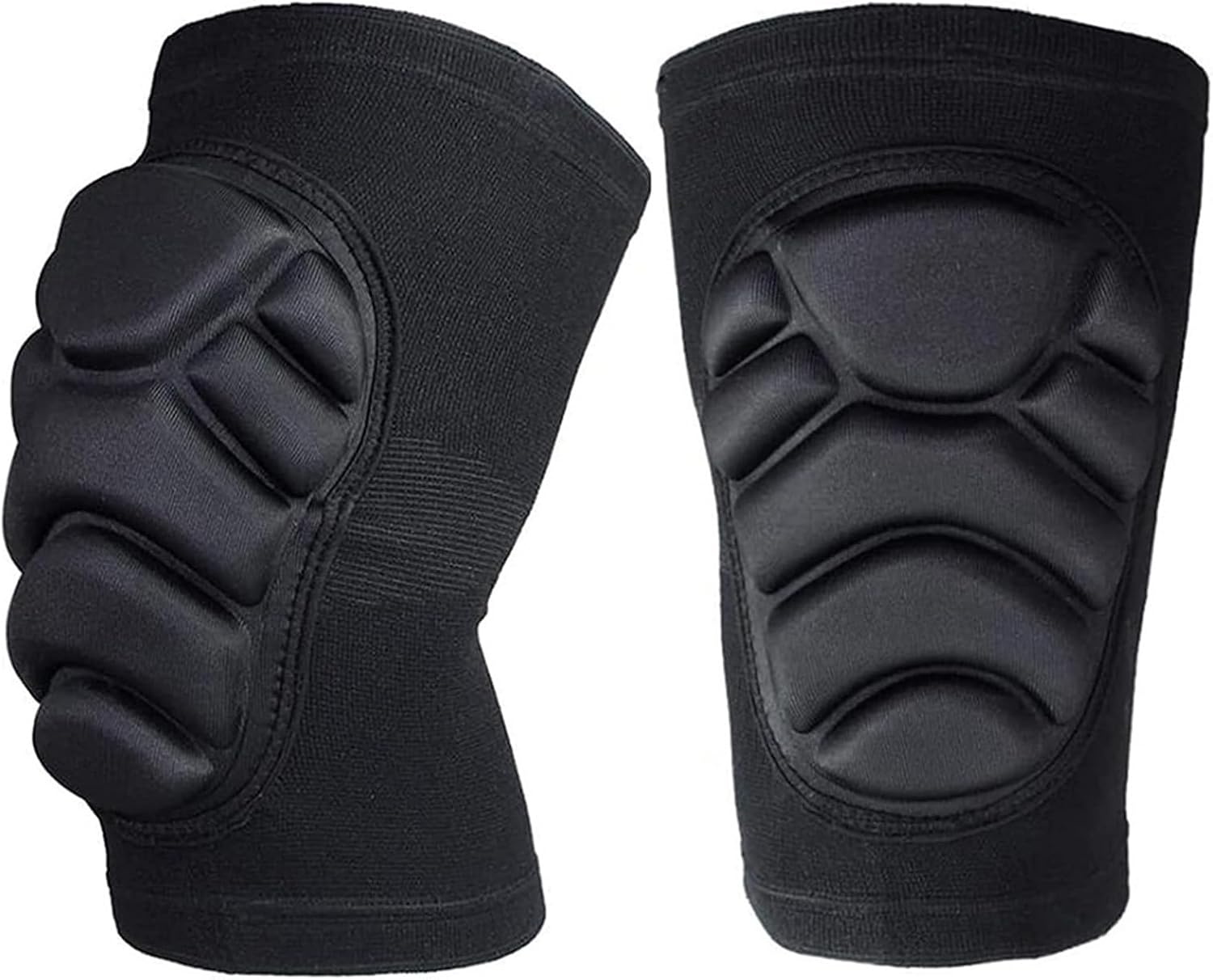 Winter Protective Knee Pads 1 Pair Knee Elbow Pads Brace Support for Cycling Snowboard Roller Skating Skateboard Extreme Sports Protective Gear Kneepads(Knee,S)