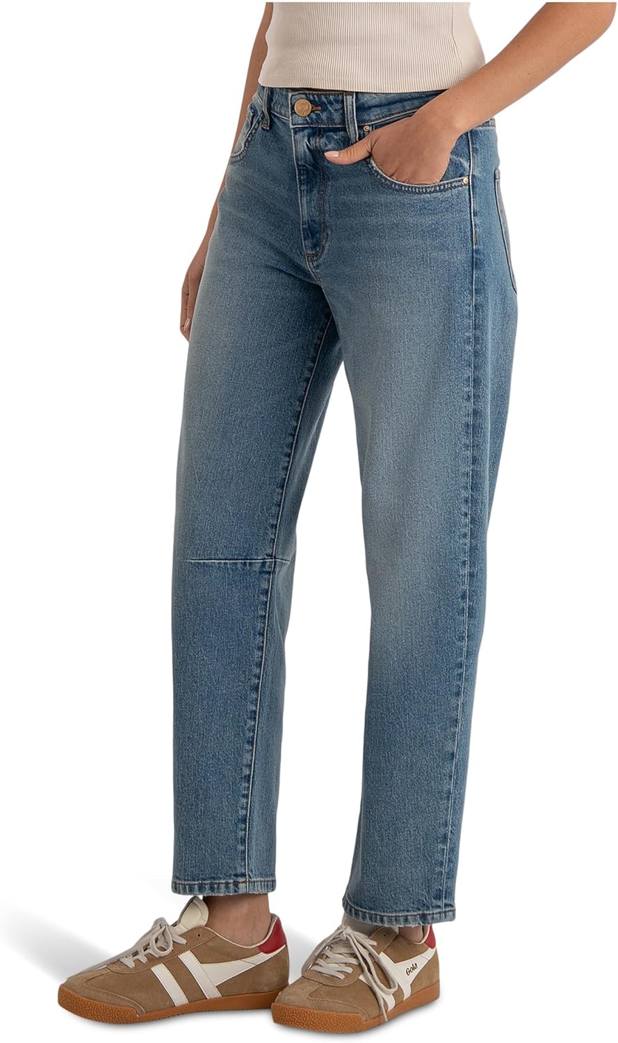 KUT from the Kloth Womens Ashton High-Rise Wide Leg Barrel Regular Hem - Image 2