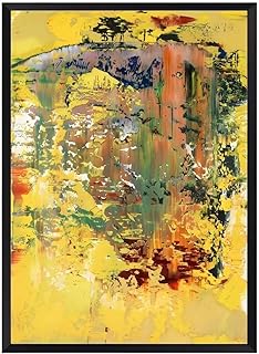 Gerhard Richter Poster Abstract Expressionism Wall Art Gerhard Richter Canvas Painting And Prints Nordic Home Decor Picture 50x70cm No Frame