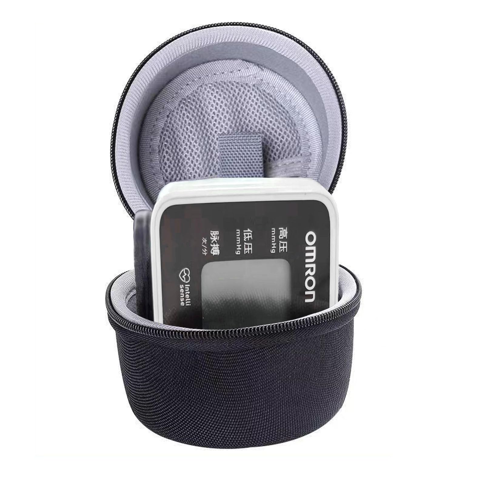 Carrying Case for OMRON Gold Blood Pressure Monitor Omron 7 Series/6161/MMIZOO Wrist Blood Pressure Monitor, black (Case only Sold)