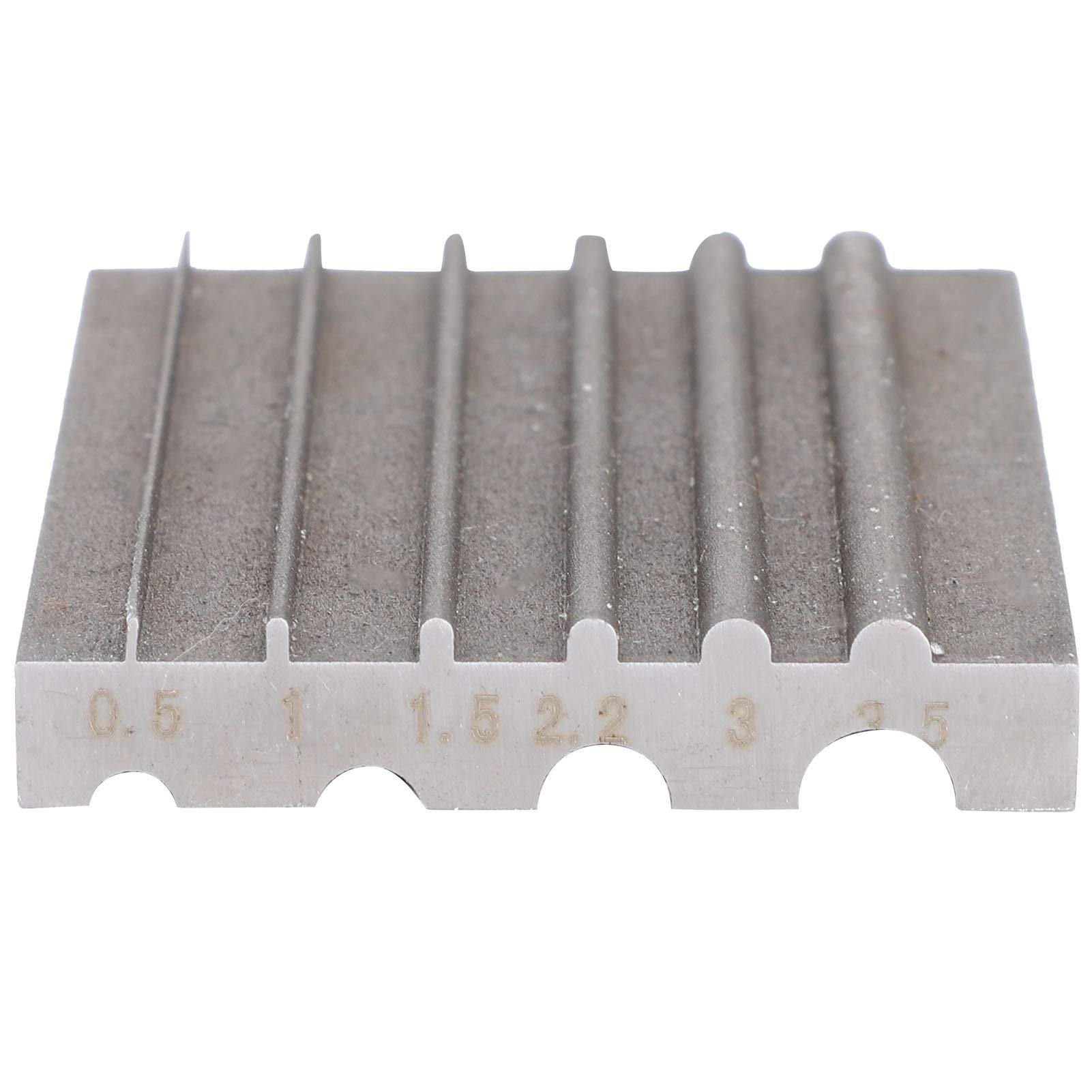 Sharpener Guide for Leather Cutter Professional Head Edge Beveler Cutting Tools for Sharpening Leather Crafts Edges Skiving(B) - Image 2