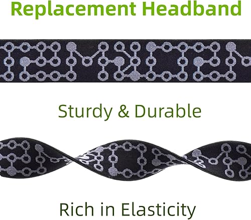 Miniatura 10 de Arctis7 - Diadema de repuesto de tela elástica, accesorios Arctis compatibles con SteelSeries Arctis 7 y Arctis Pro Gaming Auriculares (verde y rojo)