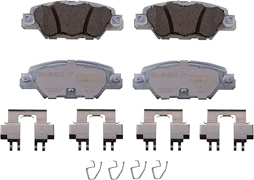 Miniatura 9 de Wagner QuickStop ZD1846 Juego de pastillas de freno de disco traseras para Mazda CX-5 2016