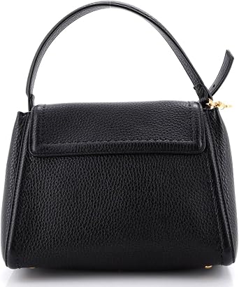Pre-Loved Alltime Top Handle Bag Leather Small, Black