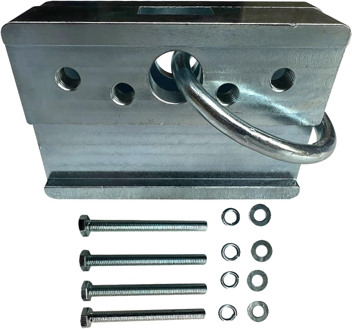 2-Way Standing Seam Roof Anchor Clamp w/Bolts, 5000lbs Breaking Strength, for 24 Gauge Vertical Seam Metal Roofs