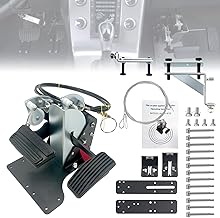 Right Hand Drive Conversion Kit Universal Passenger Side Universal Gas and Brake Pedal RHD Conversion Kit for Driver Ed Training Vehicle,Instructors,Postal Vehicle # Replace ACAR-B7D