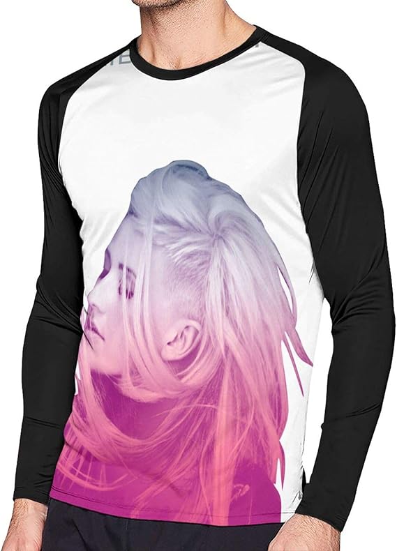 Amazon Co Jp メンズ Tシャツ 長袖 Ellie Goulding カジュアル長袖 トレーニングウェア スポーツウェア ランニングウェア オシャレプリント ゆったり 吸汗速乾 軽量 柔らかい 快適 春 秋 通学 通勤 運動 日常用 ファッション