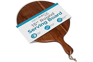 BIRDROCK HOME Acacia Wood Grazing Board