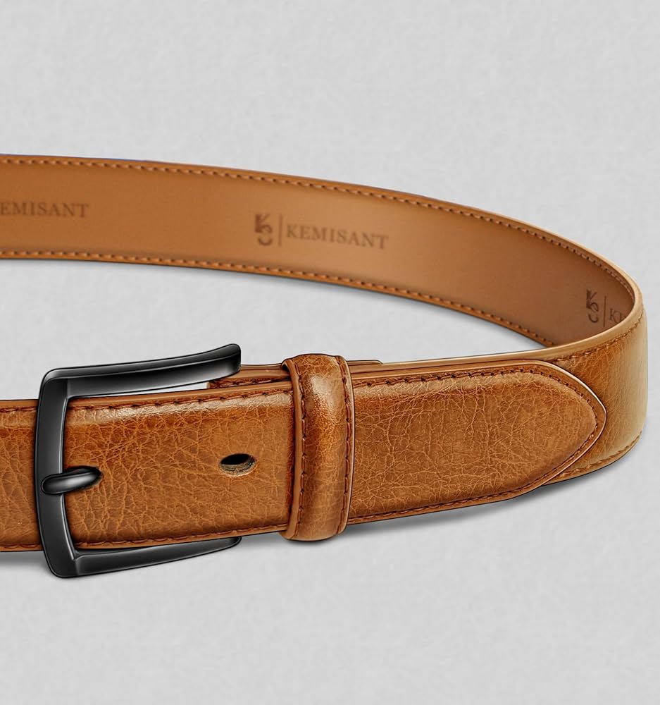 Nuevo Cinturon De Cuero Formal Para Hombre, Color Café Negro, 3cm De Ancho, Cinturón Con Hebilla Automática De Alta Calidad, Cinturón - AliExprs