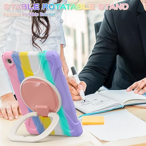 Miniatura 128 de Funda resistente para Galaxy Tab S10 Ultra 2024/S9 Ultra 2023/S8 Ultra 2022, funda híbrida resistente con soporte para bolígrafo S, funda a prueba