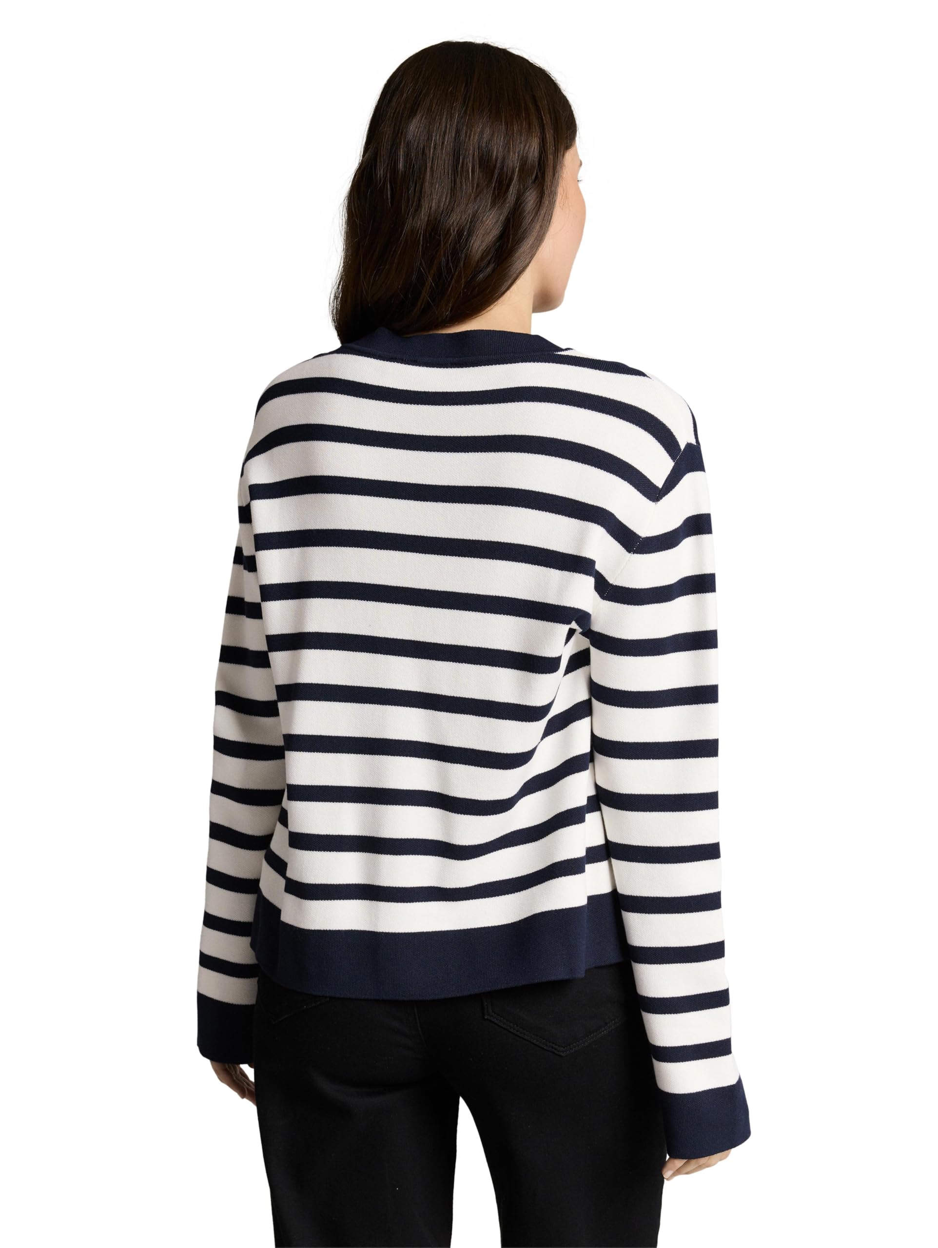 TOM TAILOR Damen Cardigan mit Knopfleiste