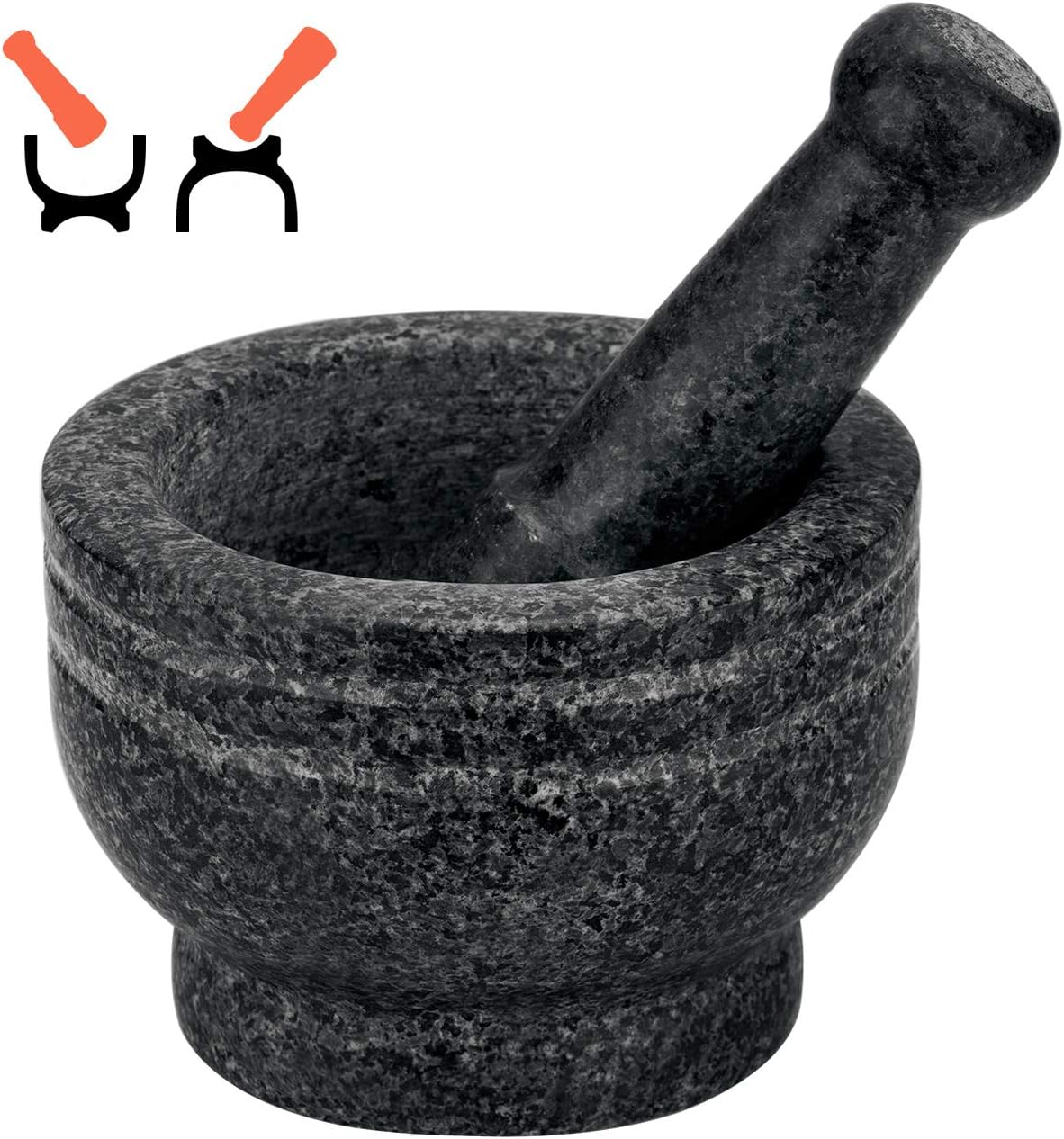 mortaio e pestello per guacamole