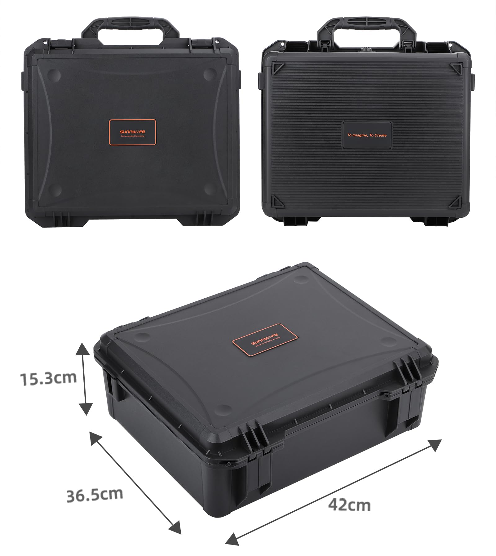 Custodia di sicurezza impermeabile per DJI Avata 2 Custodia rigida di grande capacità Organizer Bag Protezione contro le cadute Valigia esterna per FPV Telecomando Occhiali Accessori