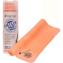 FROGG TOGGS Chilly Pad, Instant Cooling Towel, Long Lasting, Reusable, Sports and Outdoors Neck Towel 33x13