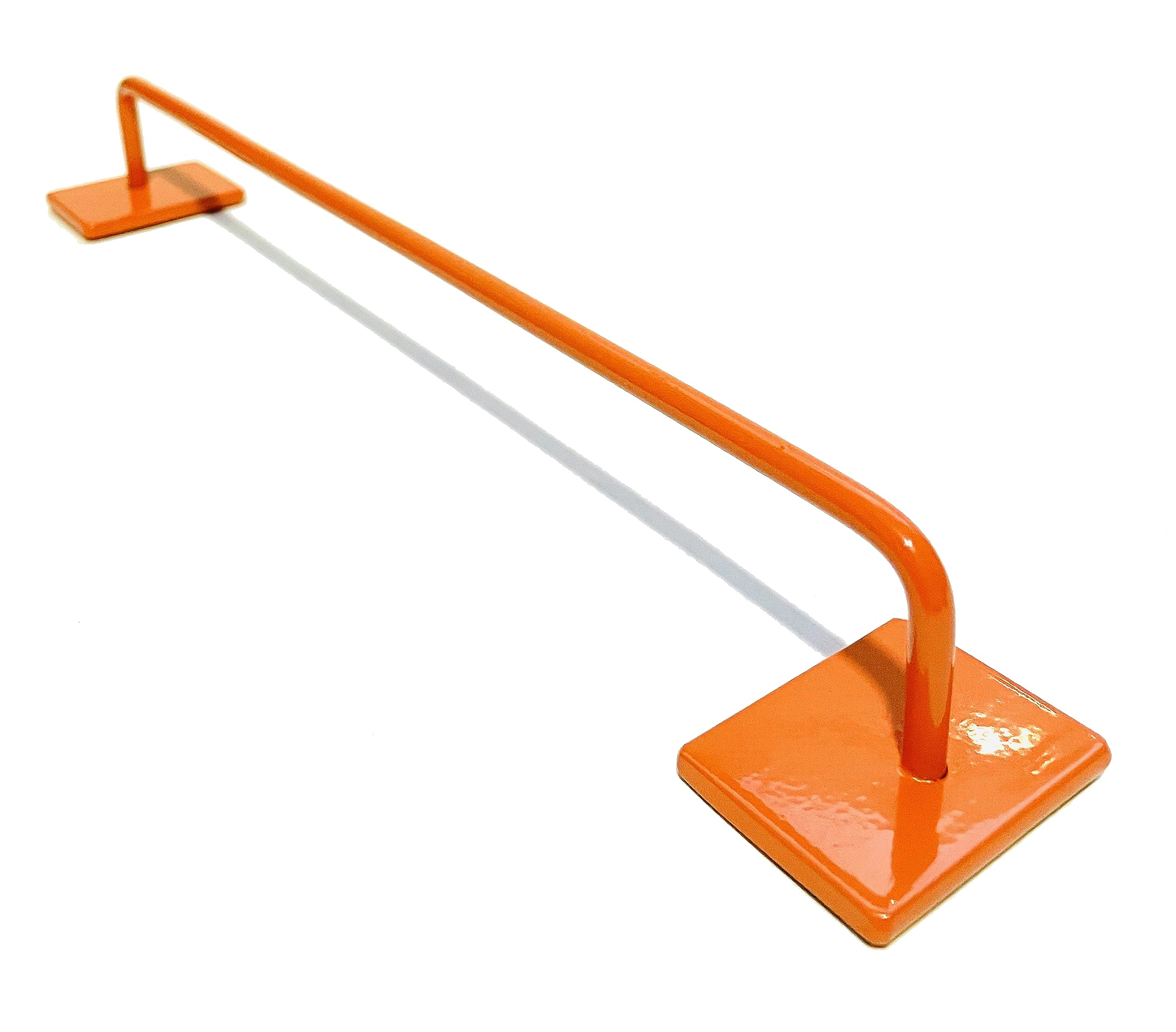 Fingerboard Rails Metal Made of Solid Steel Rail Ramp and Skate Parks (R1C) (Orange)
