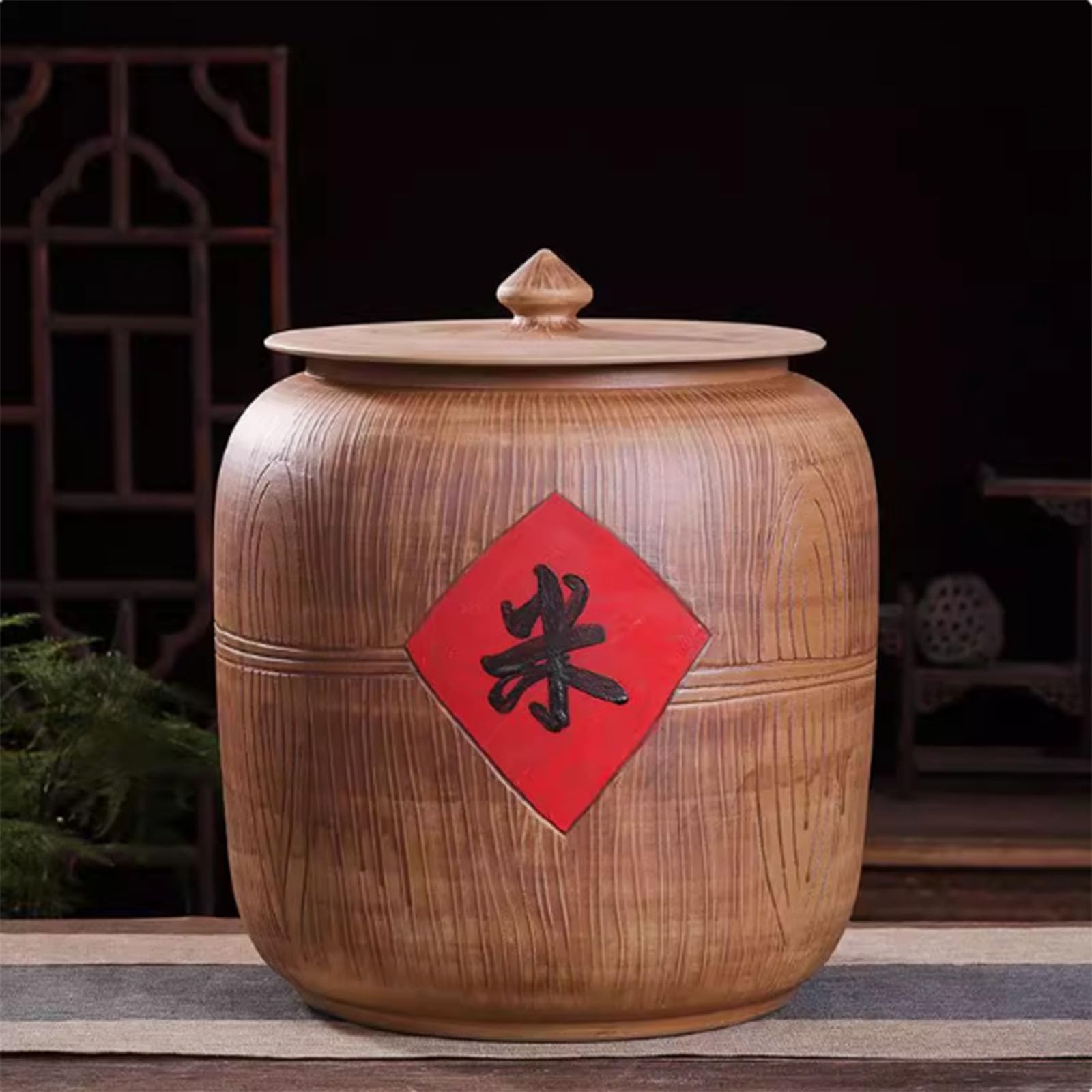 Ceramic Rice Storage,Cereal Containers Storage,Ceramic Dispenser Container, Ceramic Rice Jar with Lid,Chinese Ceramic Rice Jar ,Ceramic Rice Jar,Ceramic Rice Container,Food Storage Barrel 5/10/15kg