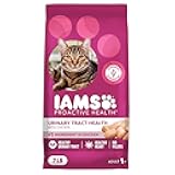 IAMS Proactive Health Dry Cat Food, Urinary Tract Health, Adult Cat Food Dry Recipe with Chicken, 7 lb. Bag