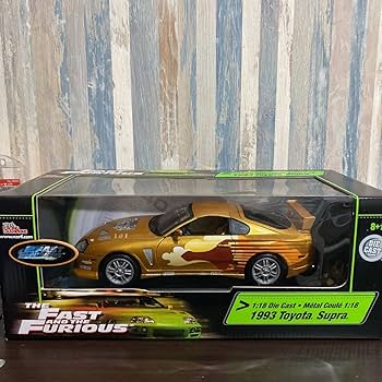 T*o様 ワイルドスピードスープラ1/18 Jada ミニカー 1/18 ワイルドスピード ダイキャストカー トヨタ
