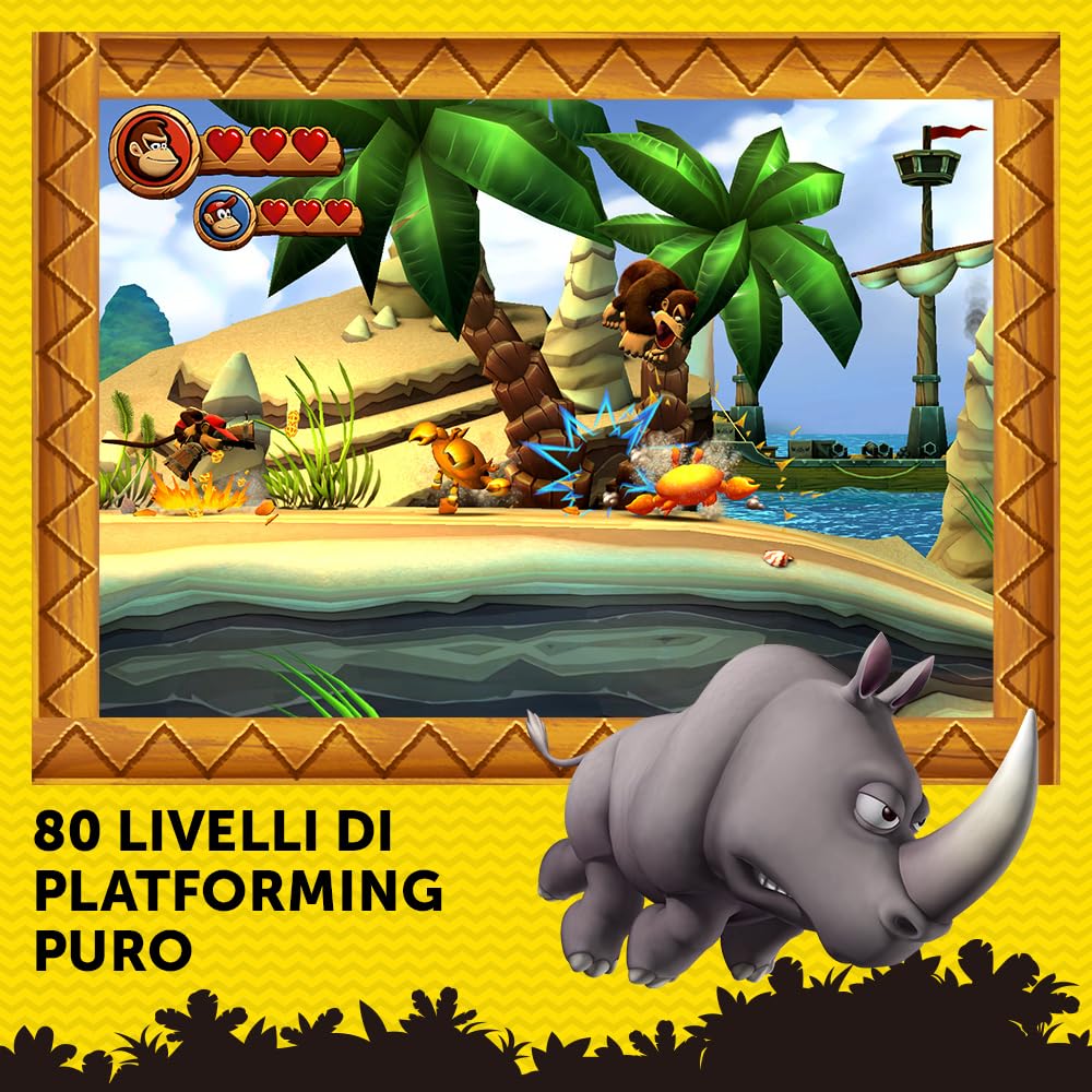 Donkey Kong Country Returns HD Nintendo - Ed. Italiana - wersja na karcie