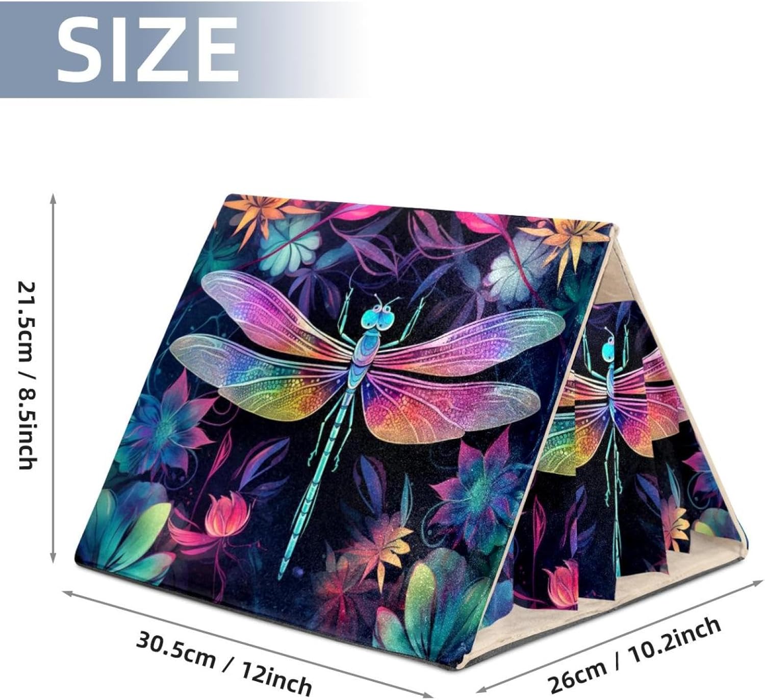 MAgiLL Guinea Pig Bed, Comfortable Hamster House, Hiding Place for Small pet Animals, Folding Bed nest, Suitable for Short Rabbits, Rabbits, Ferrets, mice, Hedgehogs, Chinchillas