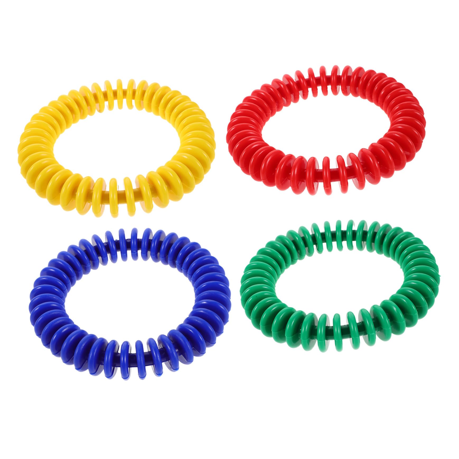 4 Pièces Anneaux de Plongée Plastique Souple pour Piscine Jouets de Lancer et Entraînement sous-Marin pour Garçon Fille Anneaux de Plongée Coulants pour Jeux Aquatiques