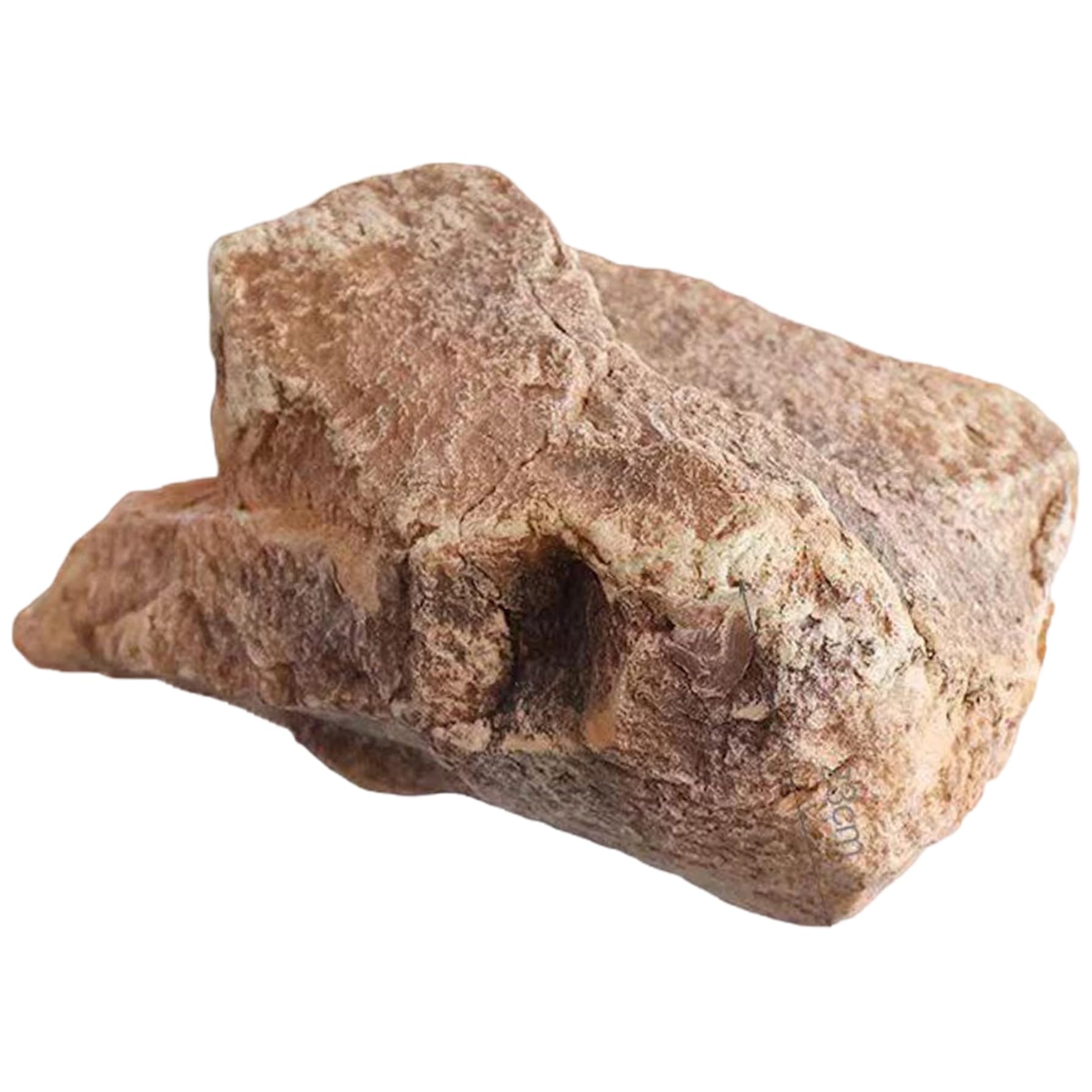 1pc Fake Rock, 13x9,1 Zoll Schaumfälschlicher Stein mit natürlicher Textur, Sandsteinlandschaftsgestein für Garten und Hof Landschaftsbaudekoration