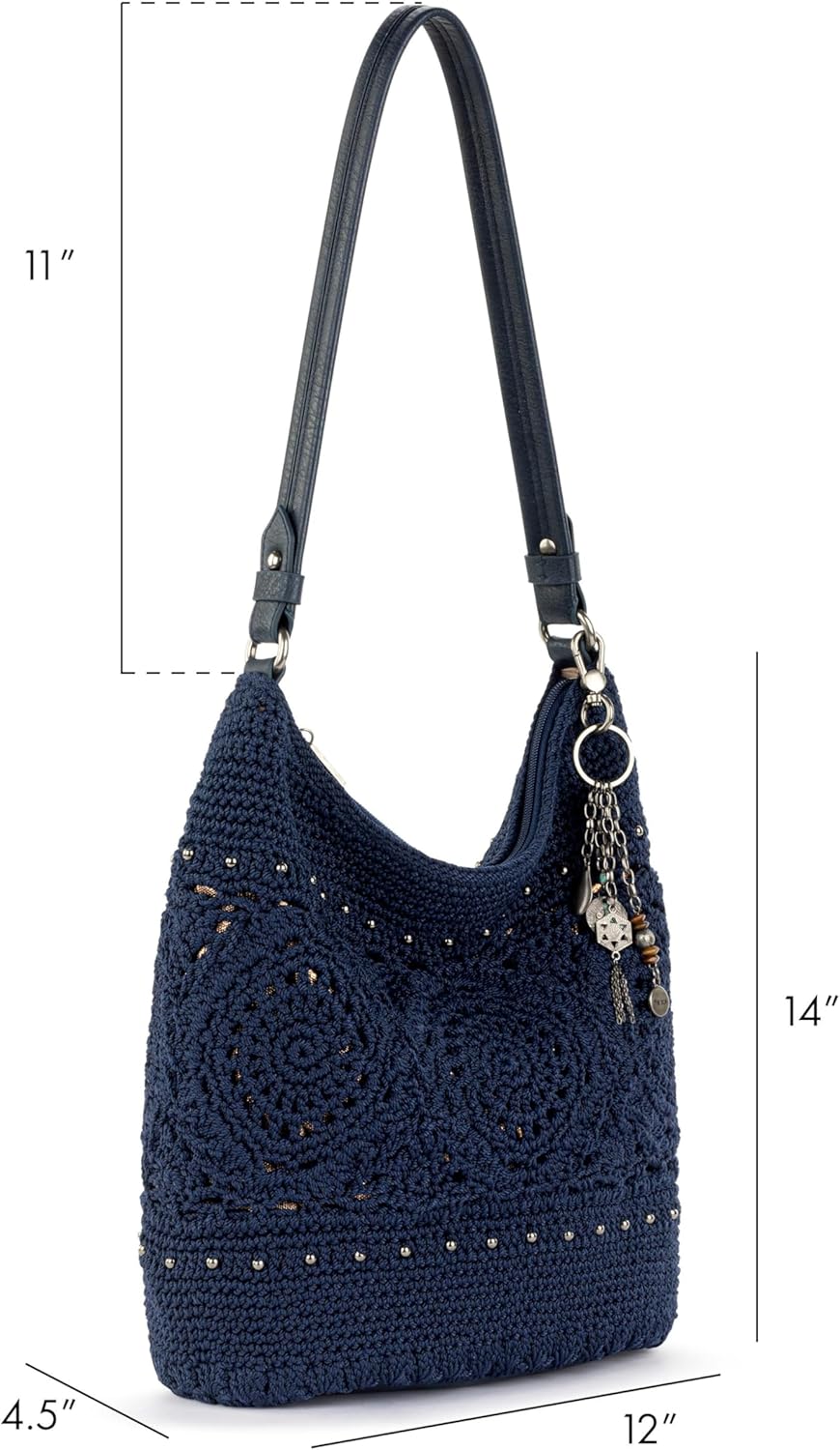 The Sak womens Sequoia Hobo Bag in Hand-crochet - Image 2