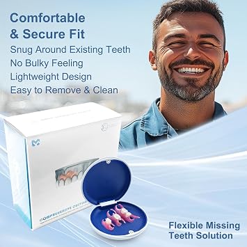 Custom Partial Dentures for Missing Tooth (4 Teeth)