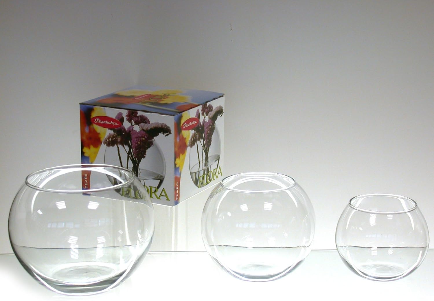 vaso di cristallo per candele