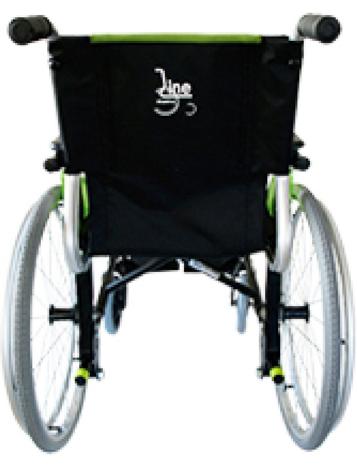 Silla de ruedas en aluminio FORTA LINE-DUO - Azul, 46 cm