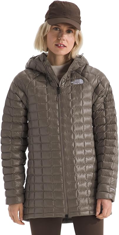Parka Thermoball con capucha para mujer (talla estándar y extra) | Aislamiento High Loft, resistente al viento y al agua