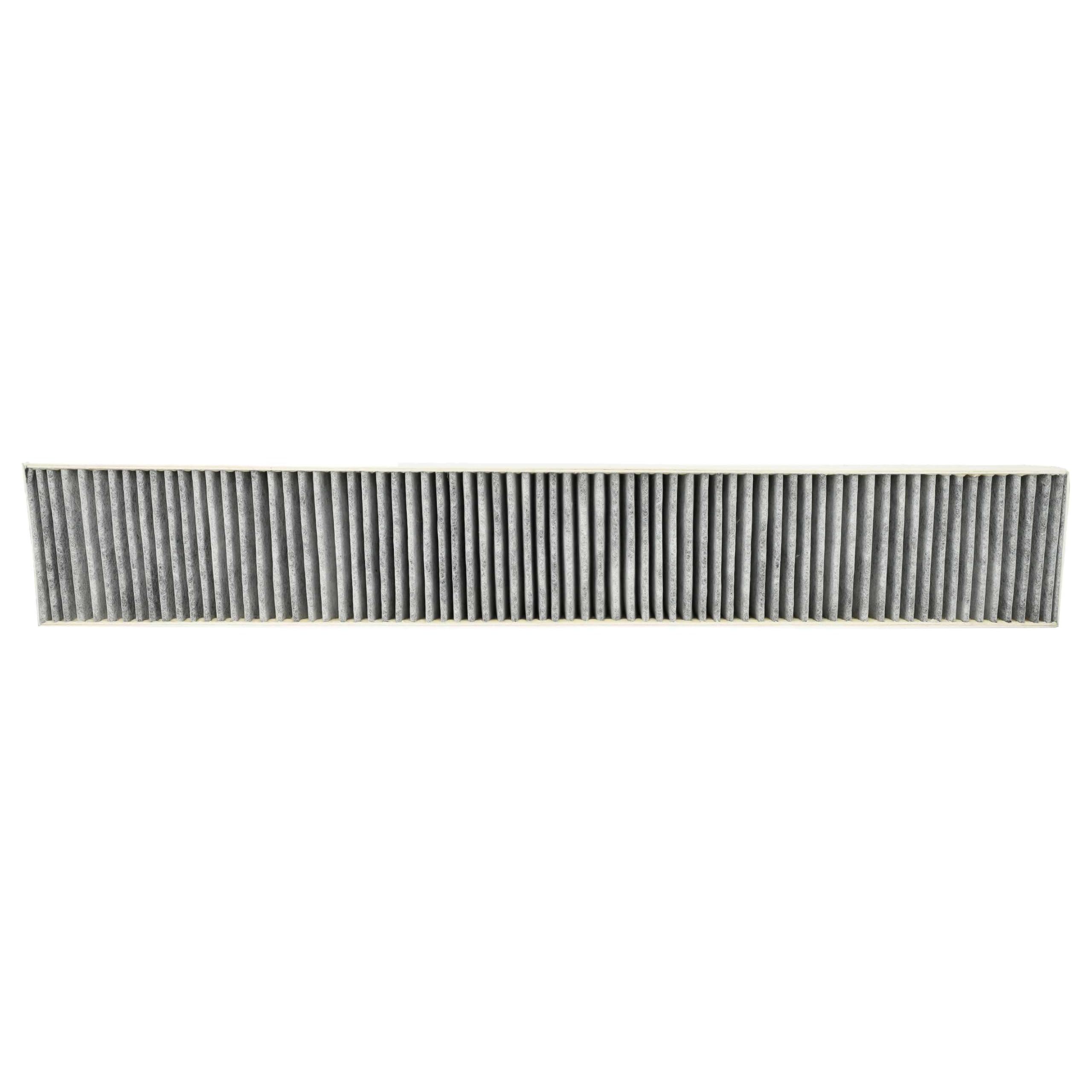 vhbw 2x filtro a carboni attivi compatibile con Siemens ED875FS11E, ED845FS11E, ED877FS25E, ED877FS21E, ED807FS25E, ED801FS11E cappe aspiranti