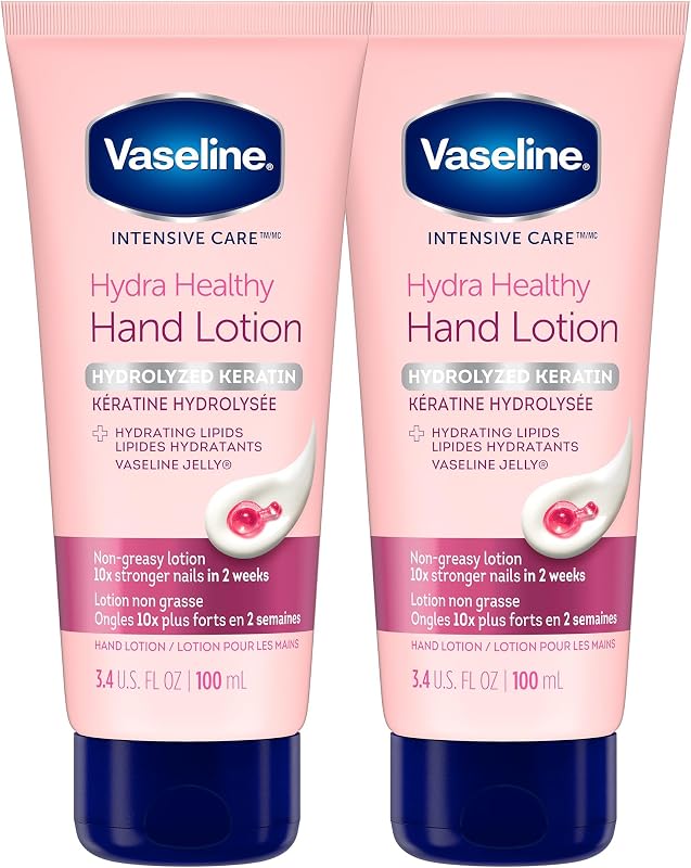 Vaseline healthy hands and stronger nails cream with keratin 75 ml