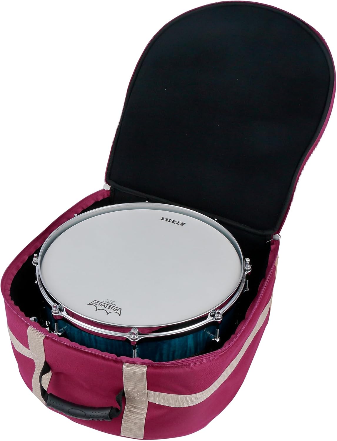 Tama Powerpad Designer Collection Snare Drum Bag - 6.5 Inch X 14 Inch - Wine Red