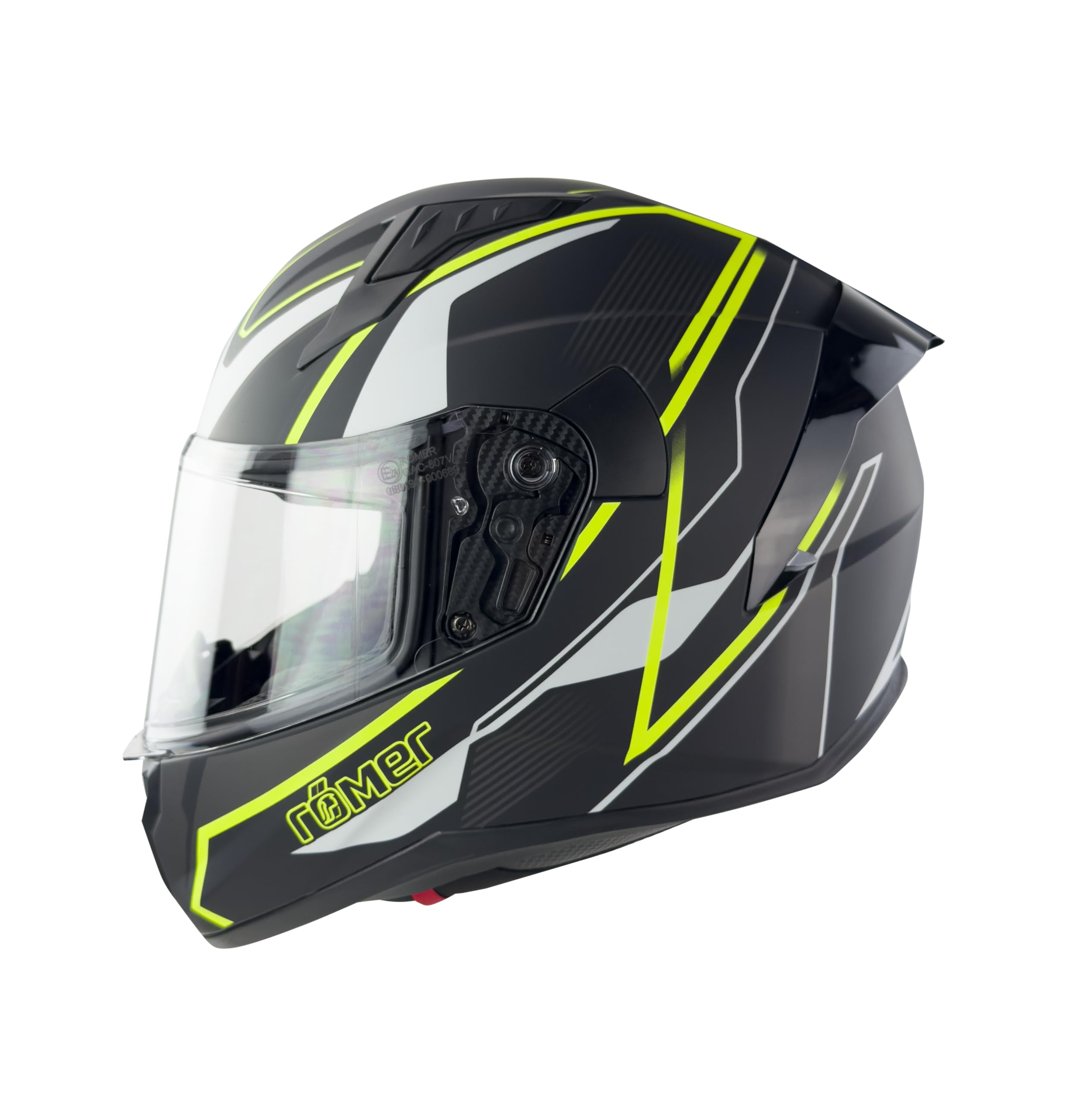 Römer RR2024 Integralhelm Motorradhelm – neon gelb – Größe XS–XXL