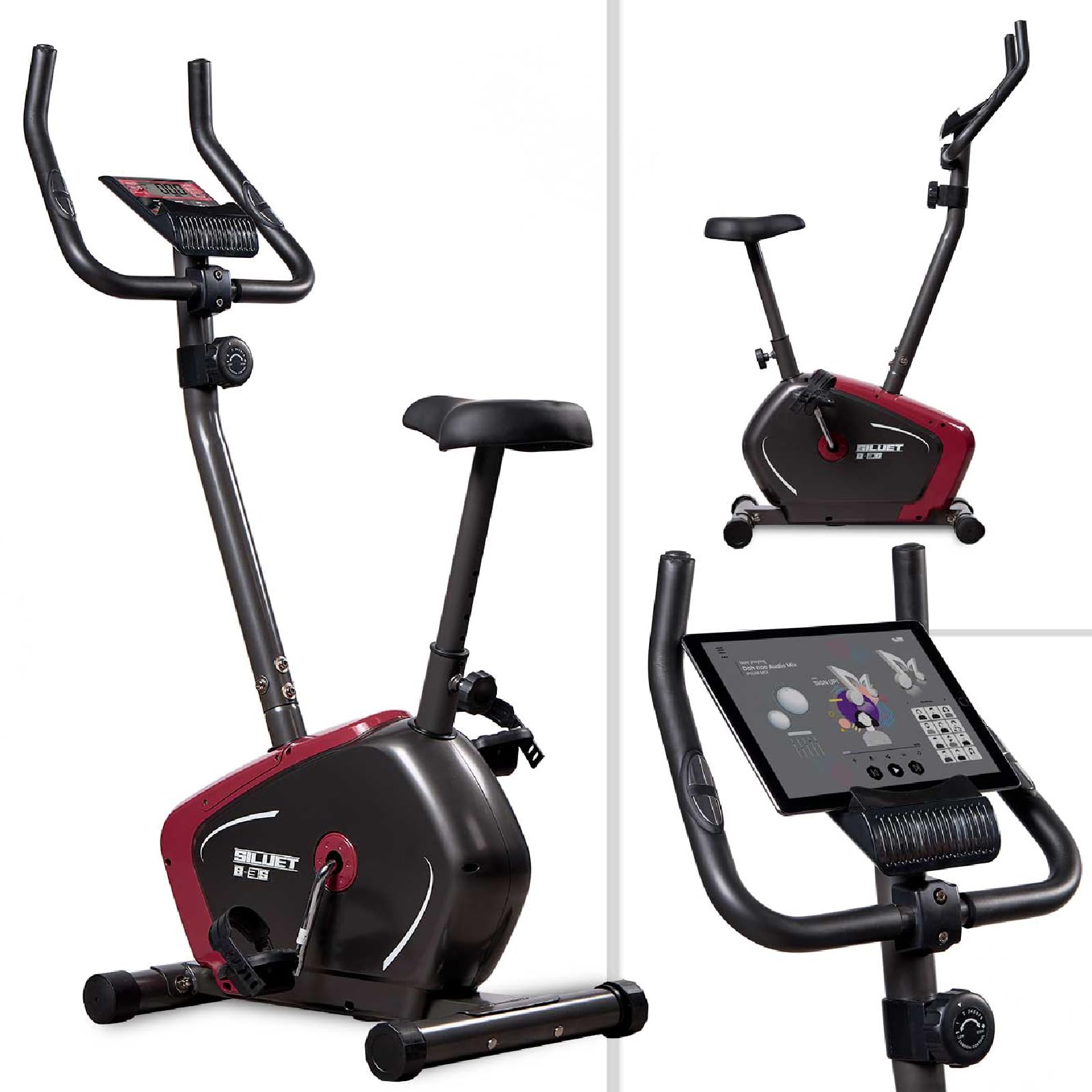 Bicicleta Estática Siluet Fitness UPRIDE Bike B-3S (Referencia: S6900117)