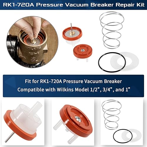 Miniatura 4 de Kit de reparación de interruptor de vacío a presión 720A, apto para 12 pulgada, 34 pulgadas y 1 pulgada