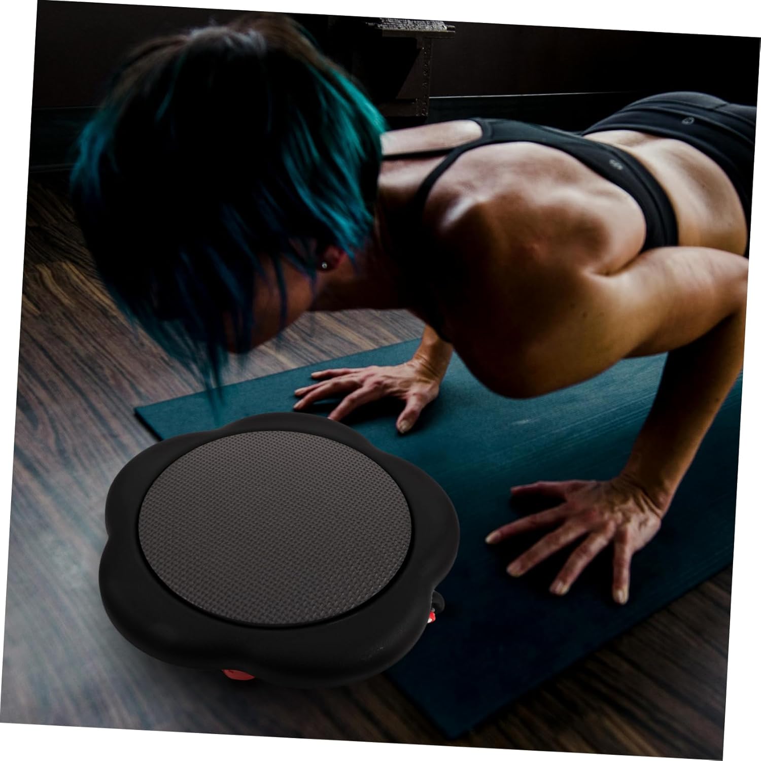 VICASKY Ab Roller Wheel: Flower Sliding Disc With Five-wheel Design For Abs & Core Strength Training - Home Fitness Gym Equipment For Abdominal Workouts