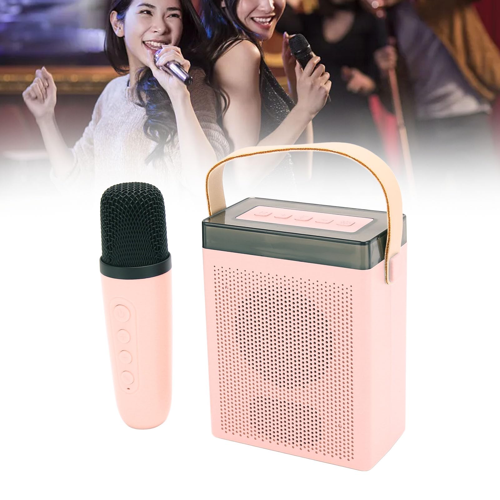 Macchina Karaoke Portatile SUPNIU Con Bluetooth - Per Bambini E Adulti - Microfono Incluso