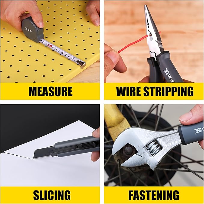 Kit de Herramientas Manuales de 136 Piezas con Caja miniatura 6