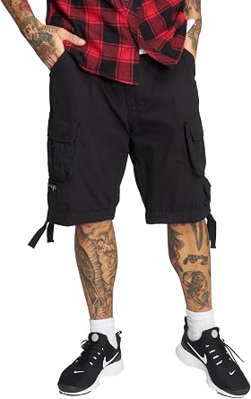 Brandit Savage Vintage Shorts Black Size S