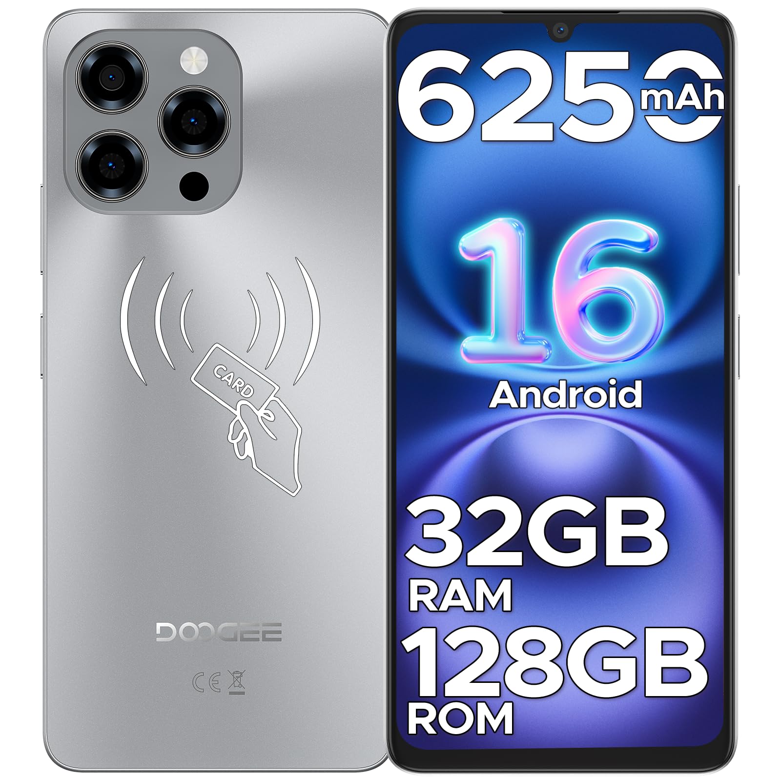 Amazon | 【Android16 SIMフリー スマホ 初登場】DOOGEE Note58