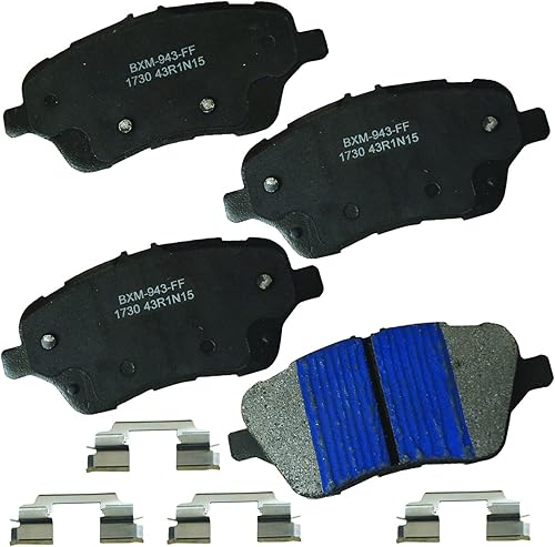 Vista 39 de Bendix Premium SBM8 - Pastillas de freno semimetálicas Premium para modelos seleccionados Buick Special, Camaro, Corvette, Phaeton, Olds F85, Vista