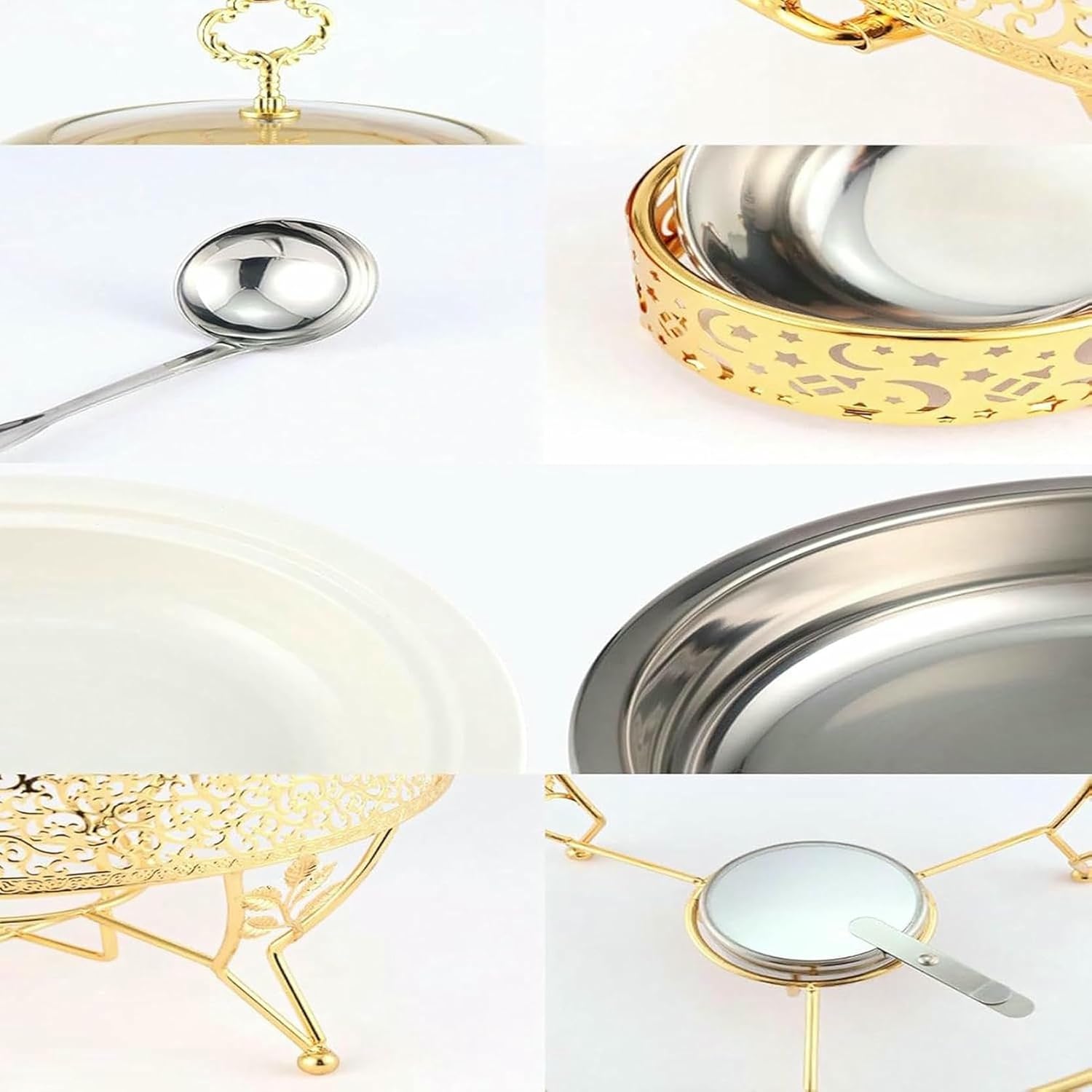 ★XFYGQTOM★フードウォーマー、ビュッフェサーバーフードウォーマー、ホットプレートステンレススチールフードヒーター長方形ビュッフェゲームビュッフェ