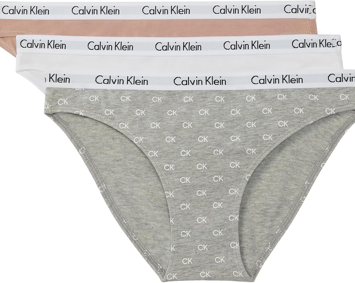 Braguita bikini de algodón con logo de carrusel para mujer