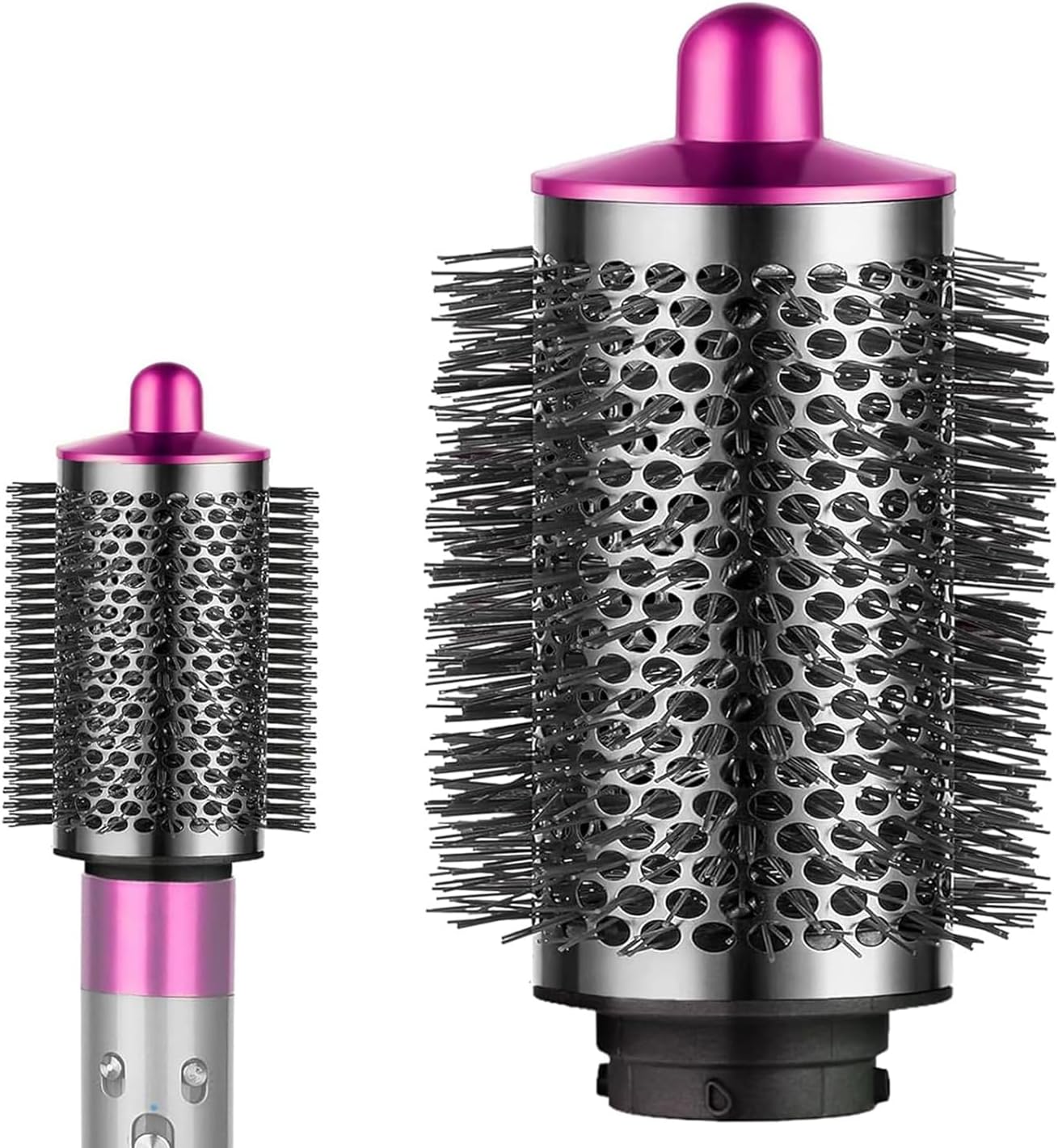 Opgewaardeerde grote ronde volumizing borstel voor Dyson voor Airwrap HS01 HS05, voor Airwrap accessoires voor slap, plat haar, roze rood